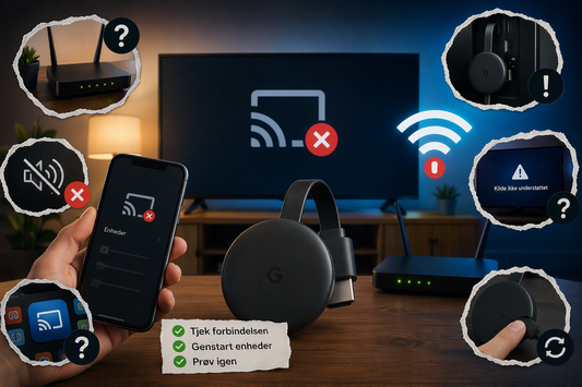 Guide: Chromecast fejlfinding – Løs de mest almindelige problemer