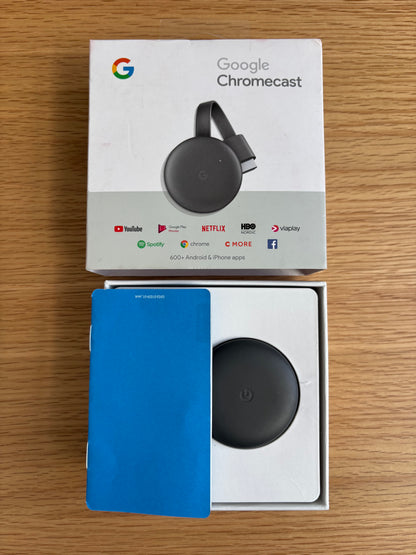 Google Chromecast 3. Generation
